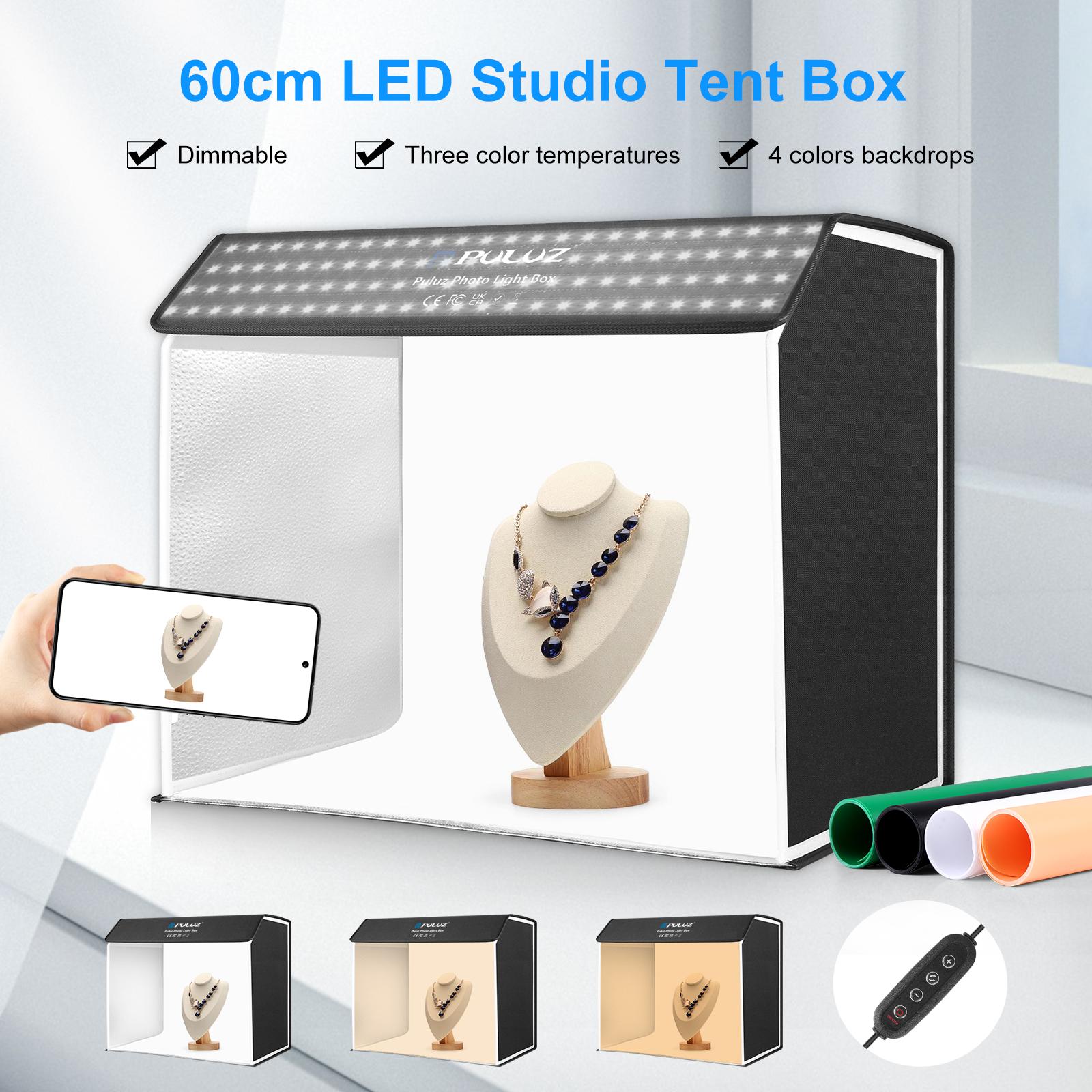 Photography Lighting And Backdrop Kits - Puluz 60x40cm caixa de luz de