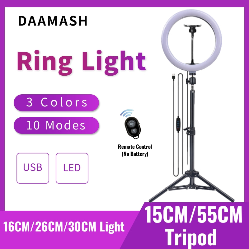 Photography Lighting With Umbrella - Anel de iluminação led para selfie,