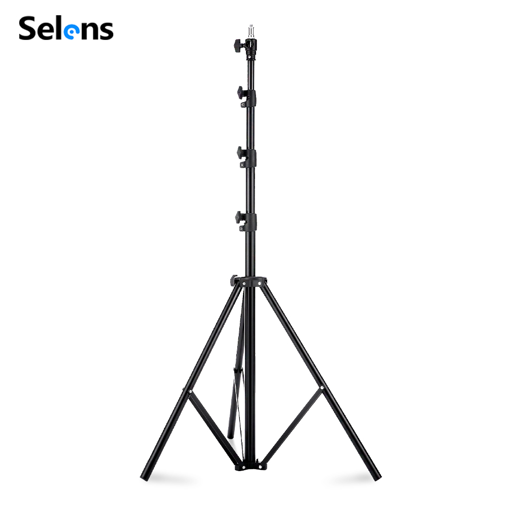 Photography Lighting Mount - Tripé de Iluminação Selens 2.2~3.95m com
