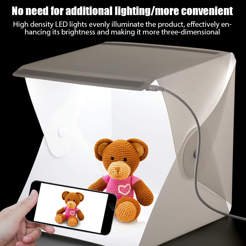 Photography Lighting Kit - Lightbox caixa de luz mini caixa