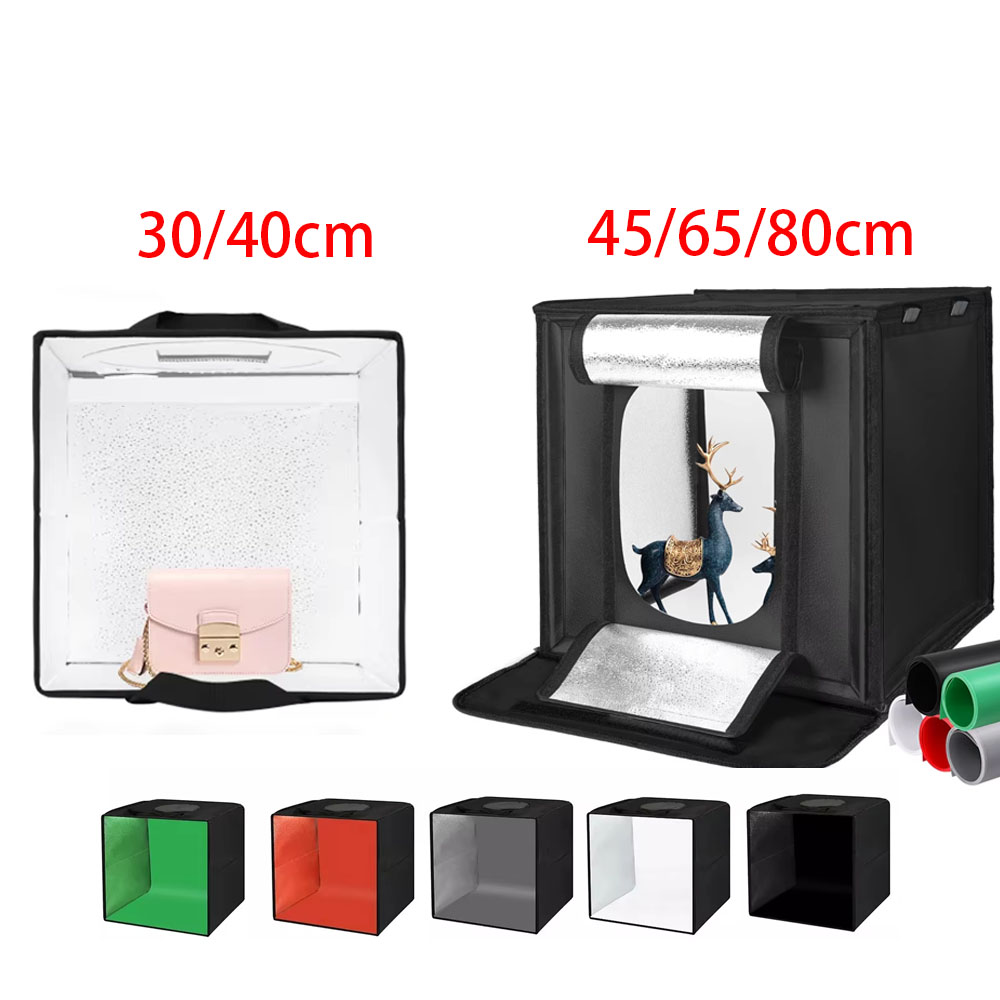 Photography Lighting And Backdrop Kits - 30/40/45 65 80cm fotografia tenda foto