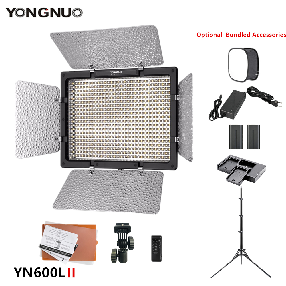 Photography Lighting Options - Yongnuo yn600l ii câmera foto fotografia