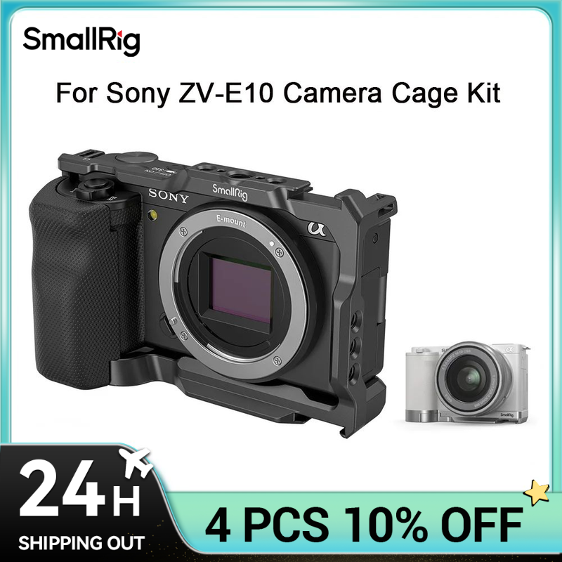 Sony Camera A6400 - SmallRig Camera Cage com alça de