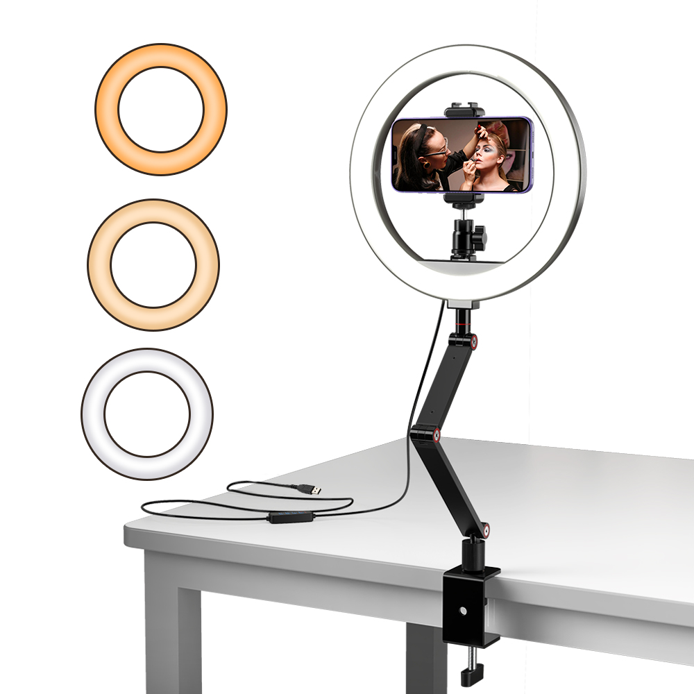 APEXEL Selfie Ring Light Fotog - Photography Lighting Options avaliação e preço