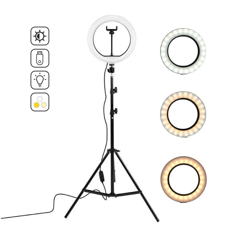 Anel de iluminação led para se - Photography Lighting With Umbrella avaliação e preço