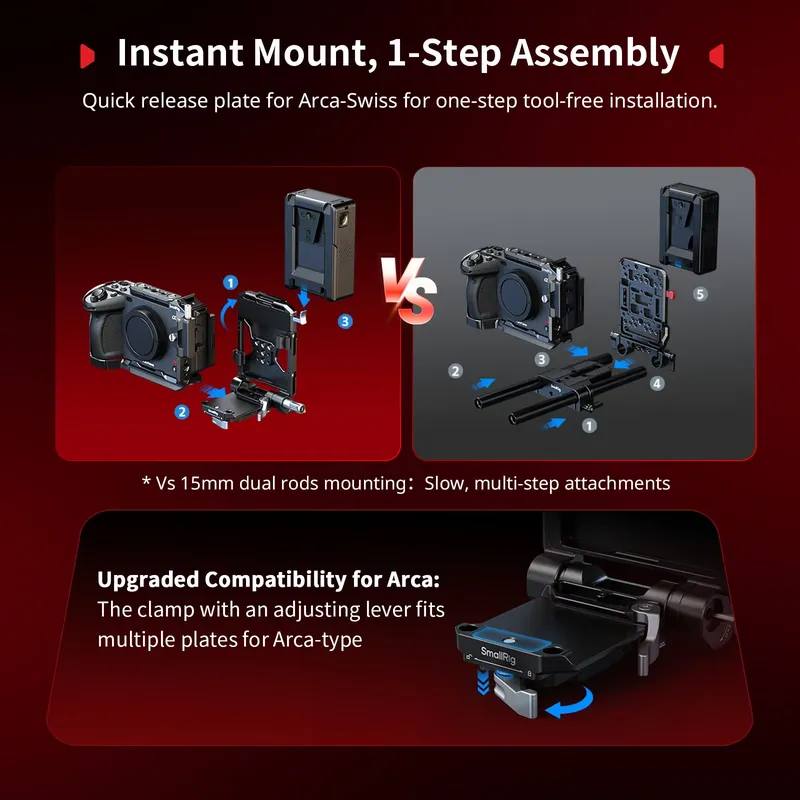 Kit de Placa de Montagem de Ba - V Mount Battery avaliação e preço