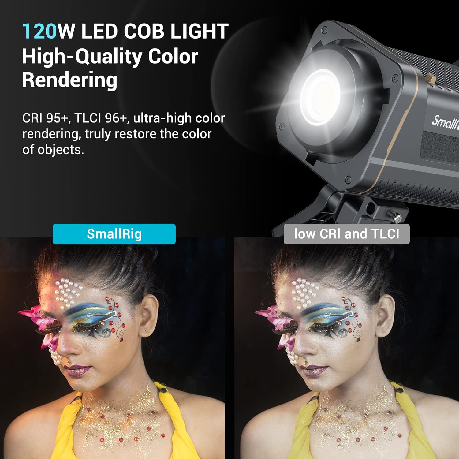 Luz de Vídeo LED COB SmallRig  - V Mount Battery avaliação e preço