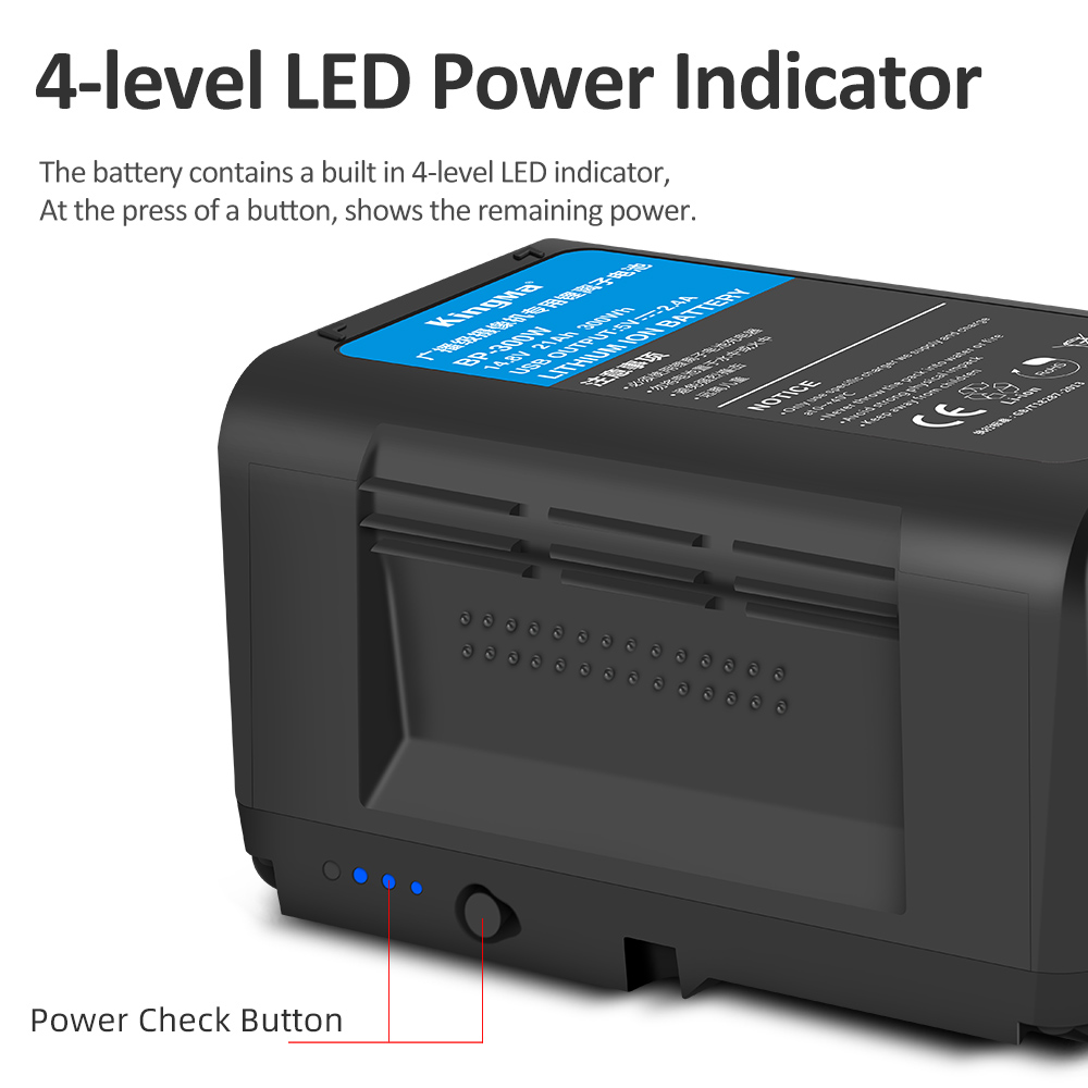 Kingma alta capacidade 21000mA - V Mount Battery avaliação e preço