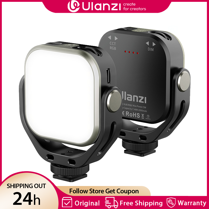 Luz de vídeo Ulanzi VL66 RGB 2 - Photography Lighting With Umbrella avaliação e preço