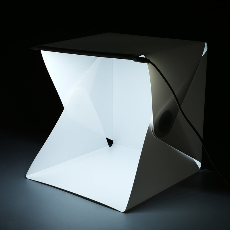 Estúdio Fotográfico Portátil M - Photography Lighting And Backdrop Kits avaliação e preço