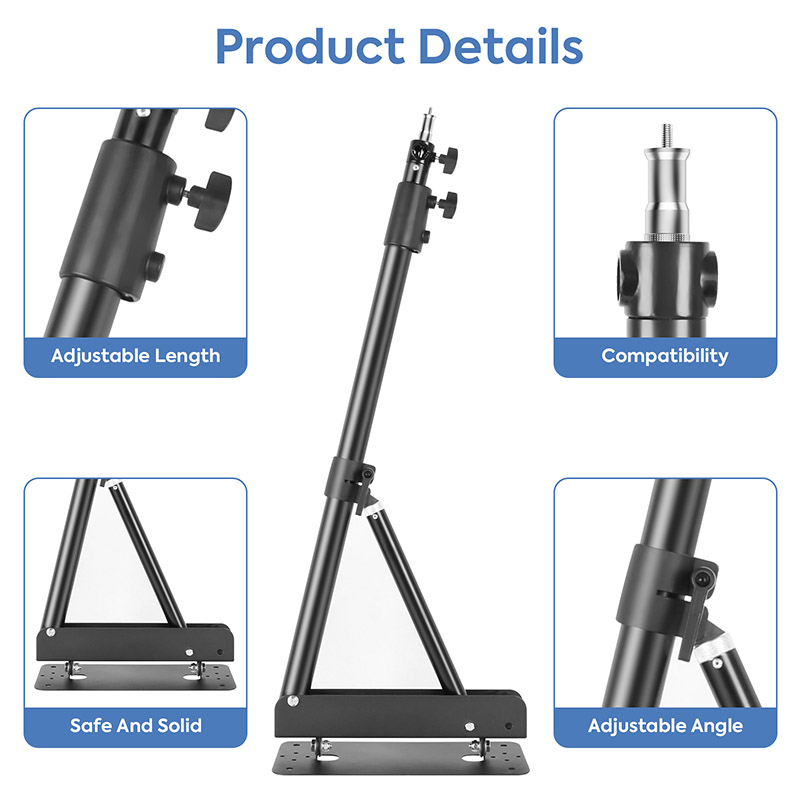 Braço de parede para anel de l - Photography Lighting Triangle avaliação e preço