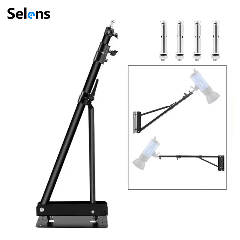 Suporte de Parede Selens 130cm - Photography Lighting Triangle avaliação e preço