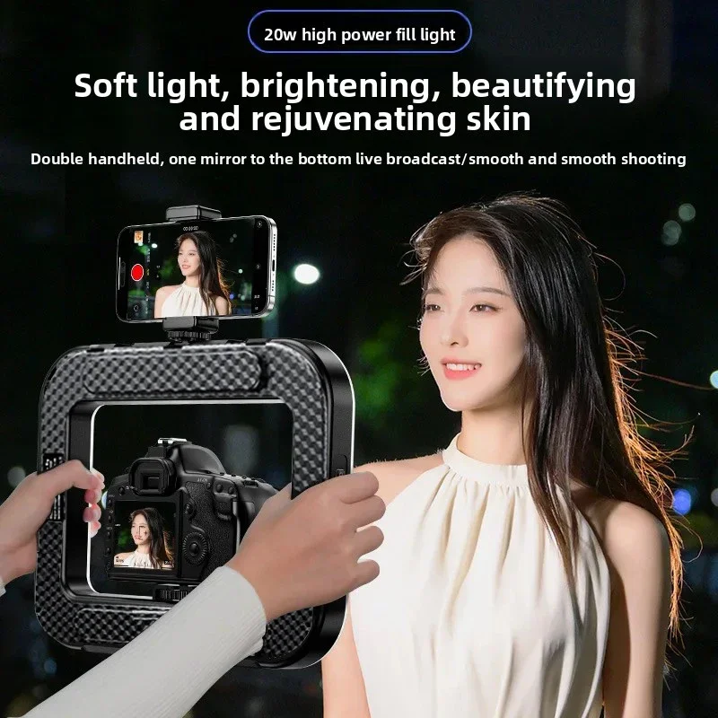 Luz LED de Anel Portátil e Man - Photography Lighting Set Up avaliação e preço